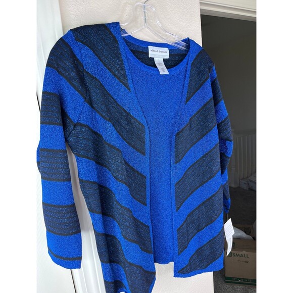 NWT Alfred Dunner Pullover 3/4 Sleeves Sweater shirt Size MP #557 - Picture 12 of 12